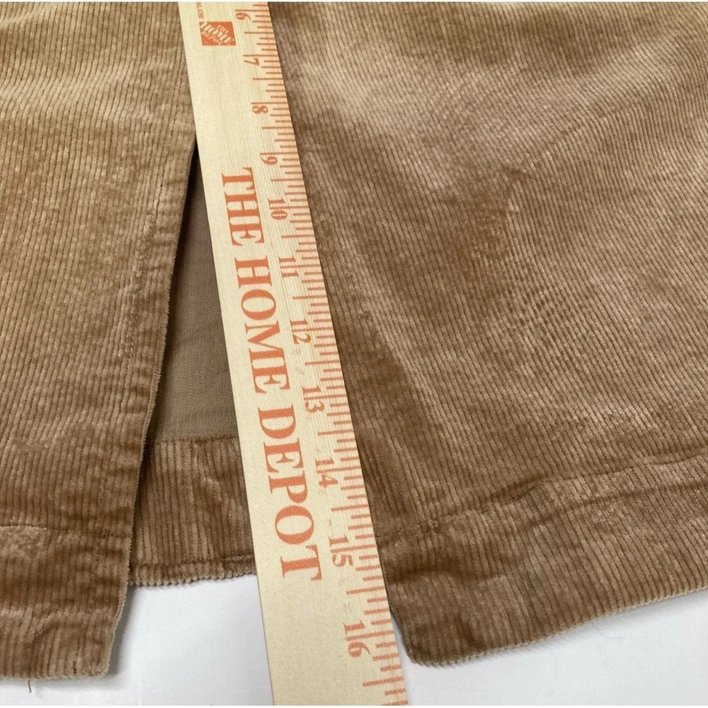 Anthropologie‎ Colette SP Skirt Maeve Corduroy Maxi Mustard Brown Boho Grunge